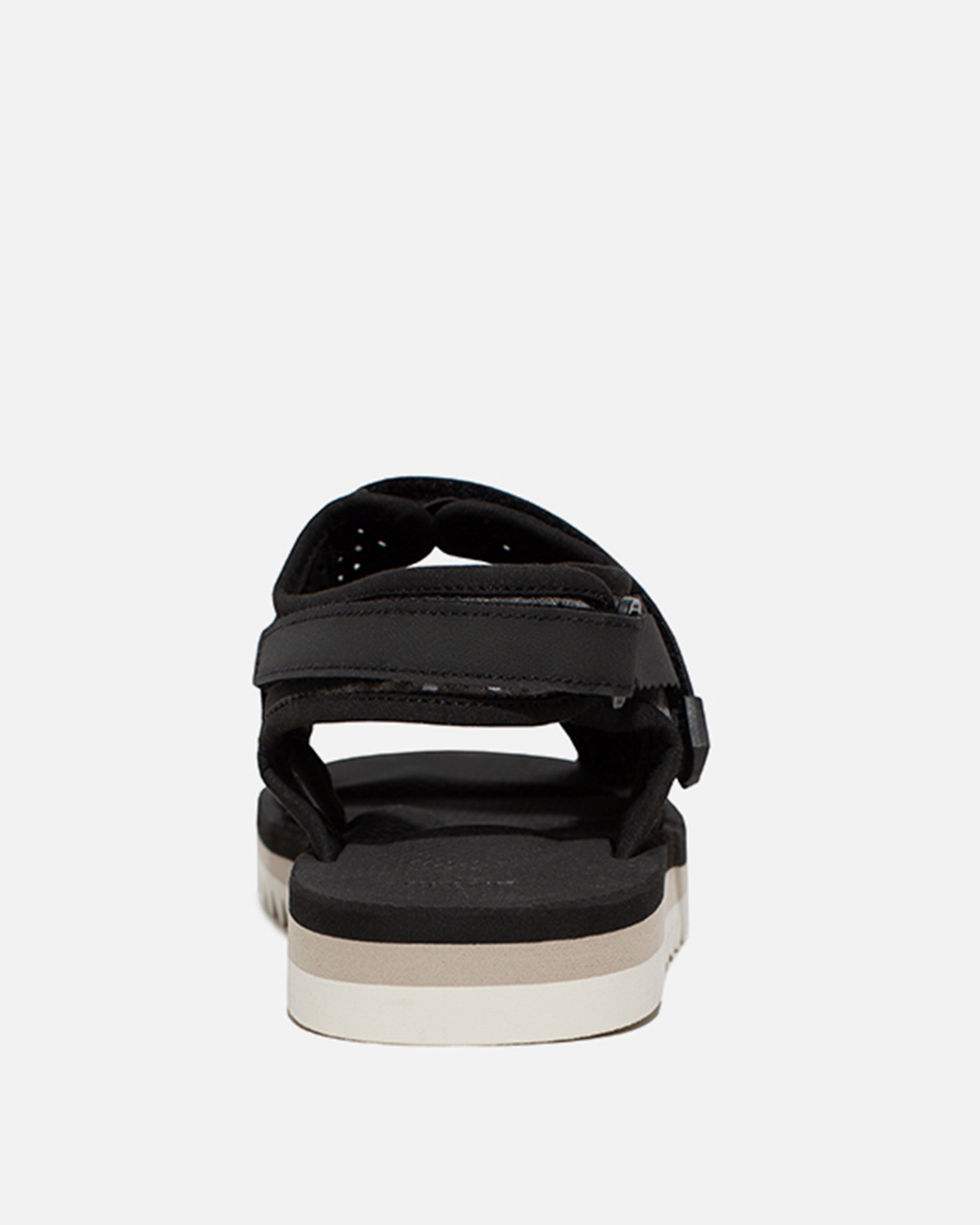 John elliott x suicoke zip sandals in black