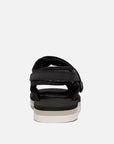 John elliott x suicoke zip sandals in black