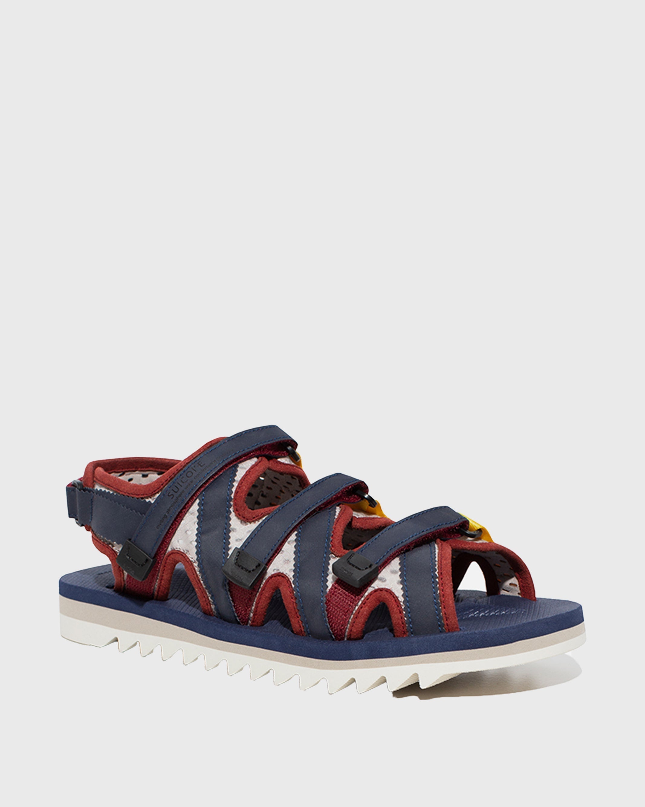 john elliott edition suicoke zip sandal in navy