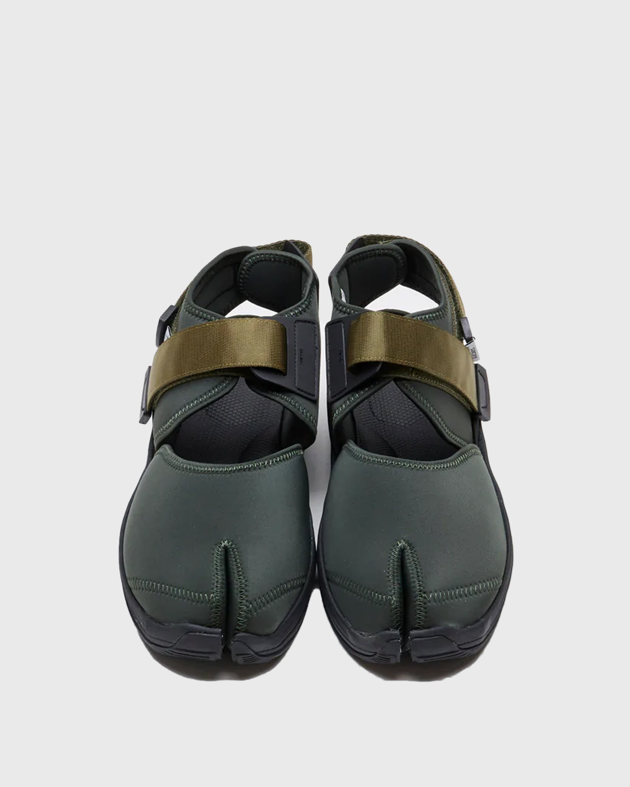 SUICOKE UNBITA-ab SHOES - Olive. From Fall/Winter 2021 collection on SUICOKE Official US & Canada Webstore.