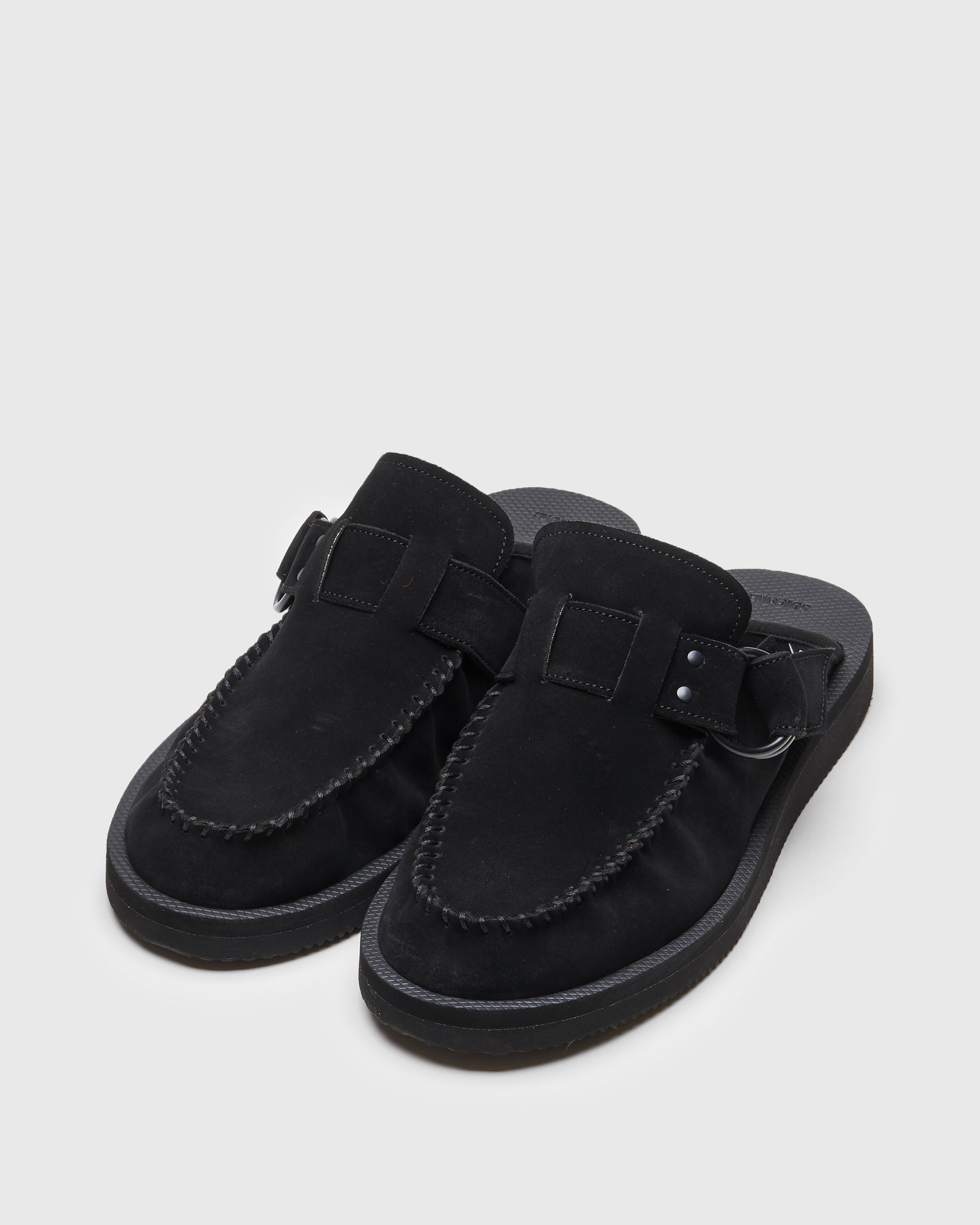 SUICOKE LEMI-Sab SLIDES - Black. From Spring/Summer 2023 collection on SUICOKE Official US & Canada Webstore.