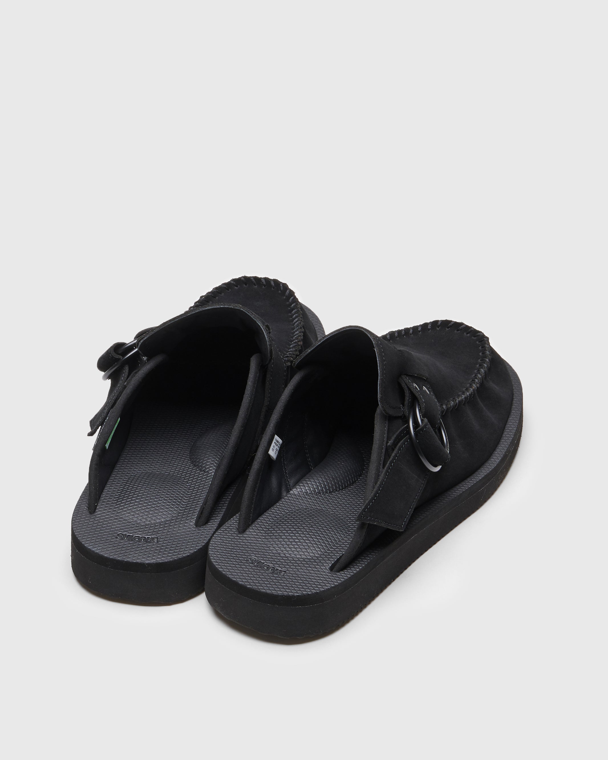 SUICOKE LEMI-Sab SLIDES - Black. From Spring/Summer 2023 collection on SUICOKE Official US & Canada Webstore.