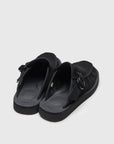 SUICOKE LEMI-Sab SLIDES - Black. From Spring/Summer 2023 collection on SUICOKE Official US & Canada Webstore.