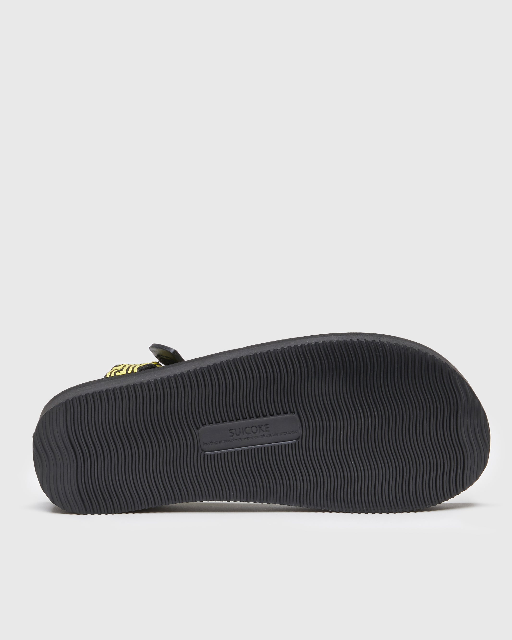 SUICOKE LEMI-Sab SLIDES - Black. From Spring/Summer 2023 collection on SUICOKE Official US & Canada Webstore.