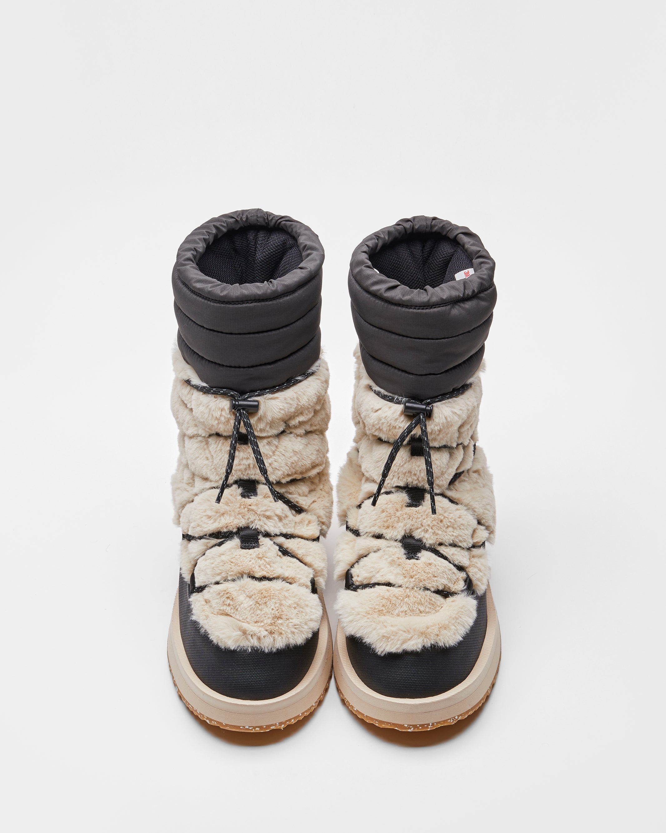 SUICOKE BOWER-ab-HI-FUR in Black/Beige OG-340AB-HI-FUR | Shop from eightywingold an official brand partner for SUICOKE Canada and US.