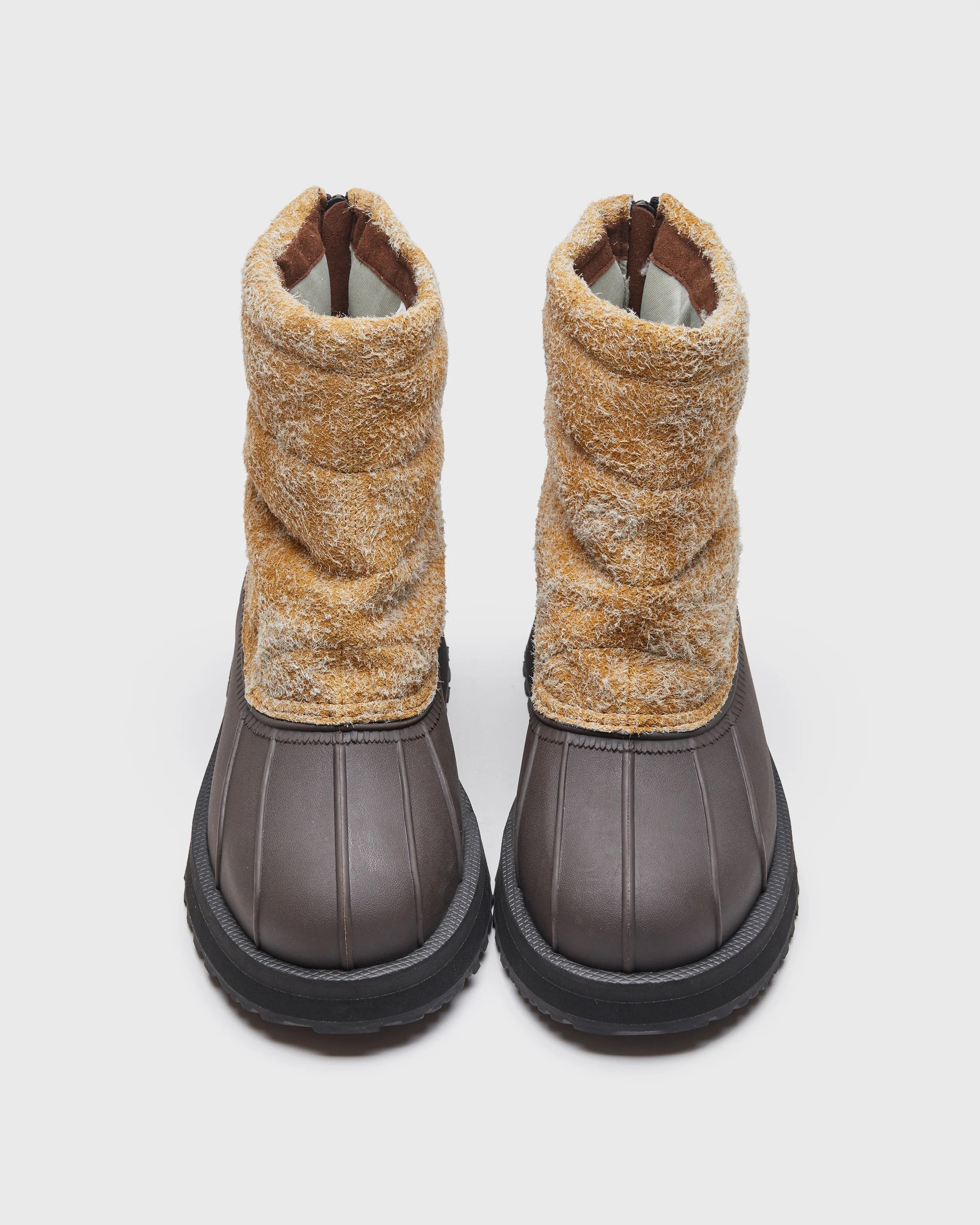 SUICOKE BOWAL-HSTRwpab - Yellow Moss & Brown BOOTS From Fall/Winter 2024 collection on SUICOKE Official US & Canada Webstore. OG-378HSTRWPAB YELLOW MOSS X BROWN