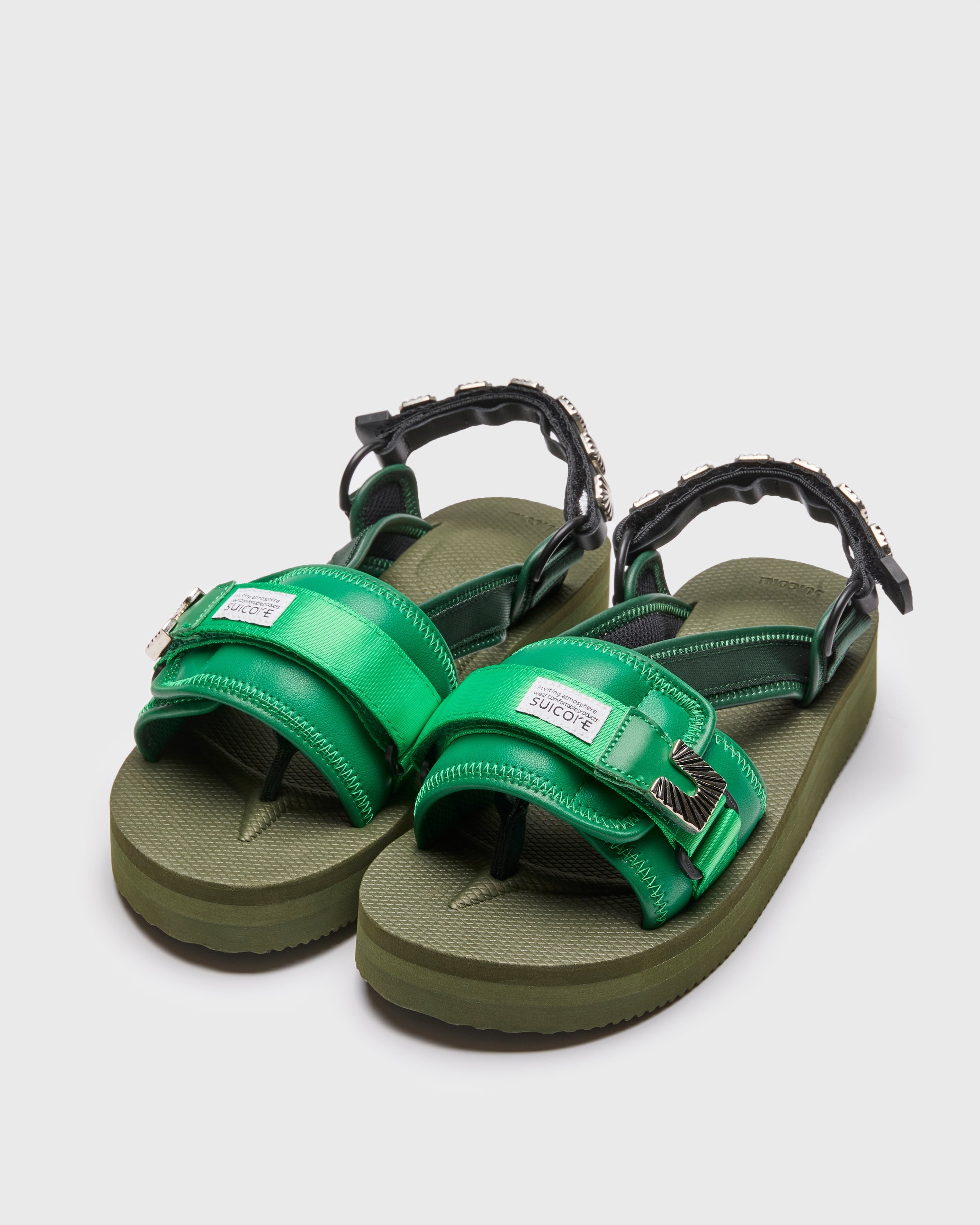 SUICOKE x TOGA TONOPADRI-TOG (OG-387PO-TOG) in GREEN MIX | SUICOKE Official North American Webstore suicoke.ca