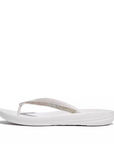 FITFLOP Iqushion Sparkle in White R08 | Shop from eightywingold an official brand partner for Fitflop Canada and US.