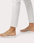 FITFLOP Iqushion Sparkle in White R08 | Shop from eightywingold an official brand partner for Fitflop Canada and US.