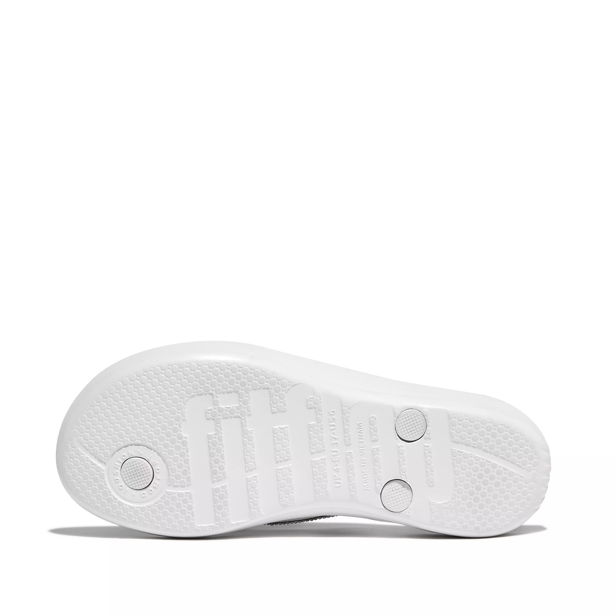 FITFLOP Iqushion Sparkle in White R08 | Shop from eightywingold an official brand partner for Fitflop Canada and US.