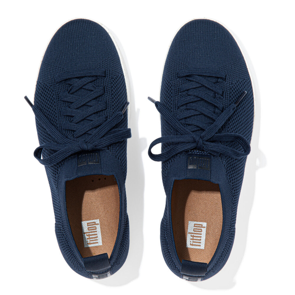 FITFLOP Rally e01 Multi-Knit Trainers in Navy FB6 | Shop from eightywingold an official brand partner for Fitflop Canada and US.