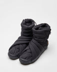 SUICOKE Furoshiki FUTON-HI Women‚Äö√Ñ√¥s low top ankle boots with black upper and Arctic Grip sole. From Fall/Winter 2023 collection on SUICOKE Official US & Canada Webstore. S22WFH BLACK