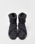 SUICOKE Furoshiki FUTON-HI Women‚Äö√Ñ√¥s low top ankle boots with black upper and Arctic Grip sole. From Fall/Winter 2023 collection on SUICOKE Official US & Canada Webstore. S22WFH BLACK