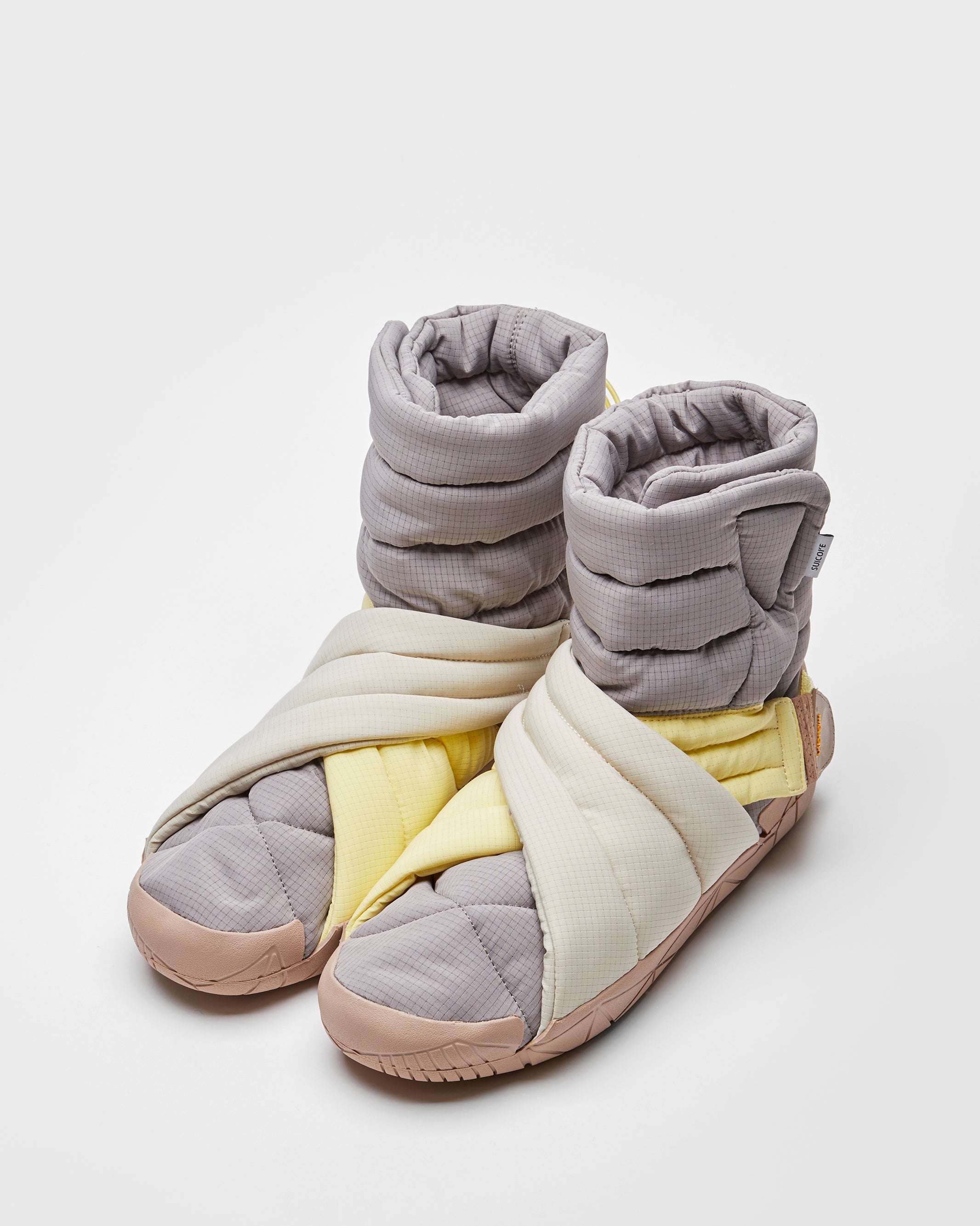 SUICOKE FUTON-HI (Women&#39;s) in Gray/Lemon S22WFH | Shop from eightywingold an official brand partner for SUICOKE Canada and US.
