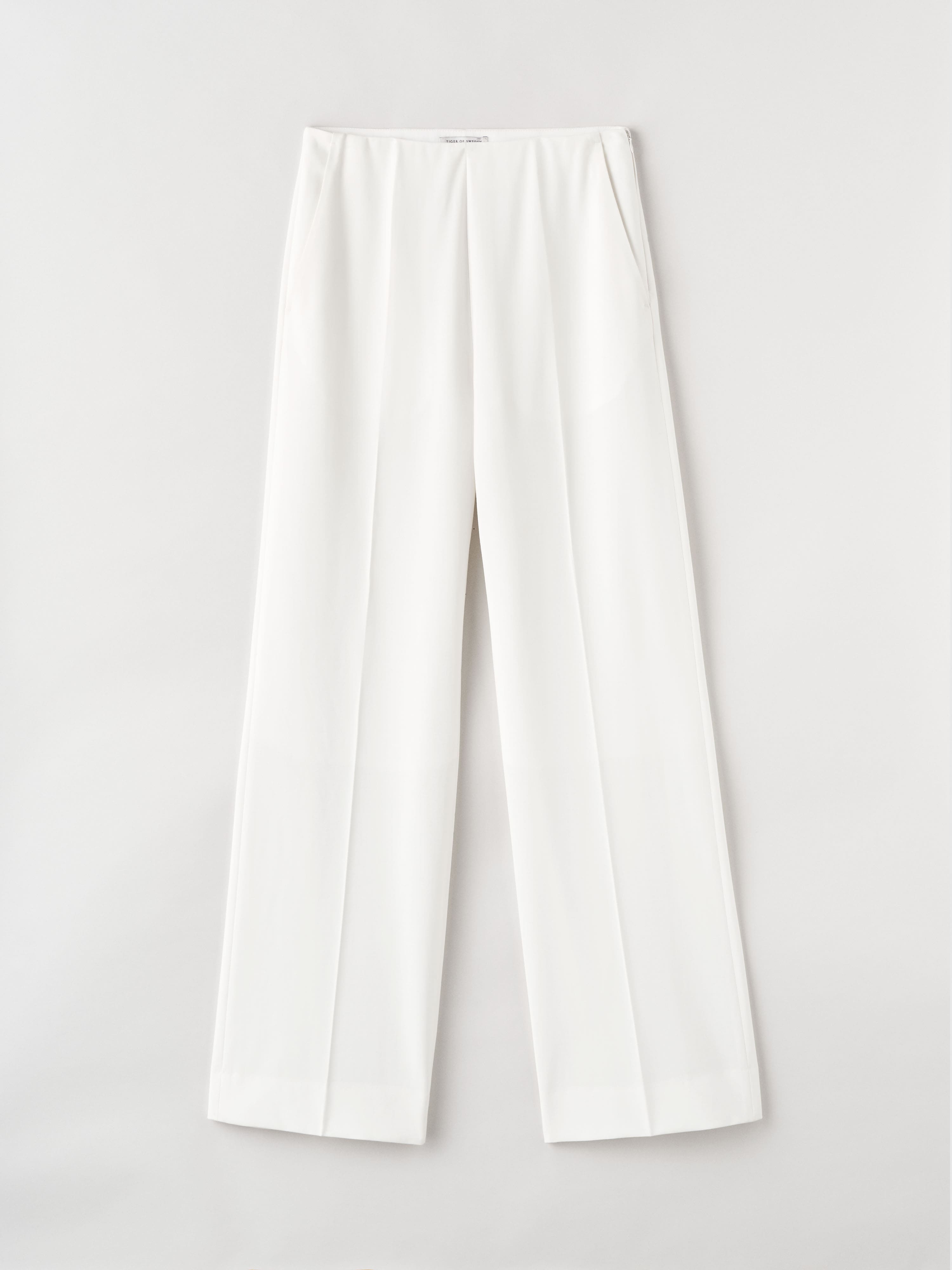 TIGER OF SWEDEN Eedit Trousers in White S70902020 | eightywingold 