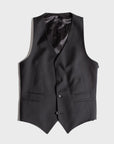 TIGER OF SWEDEN Jeds Waistcoat in Black T62663020M | eightywingold