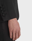 TIGER OF SWEDEN 1903 Tuxedo Blazer in Black T66519020 | eightywingold