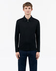 TIGER OF SWEDEN Laron LS Shirt in Black T68882031| eightywingold 