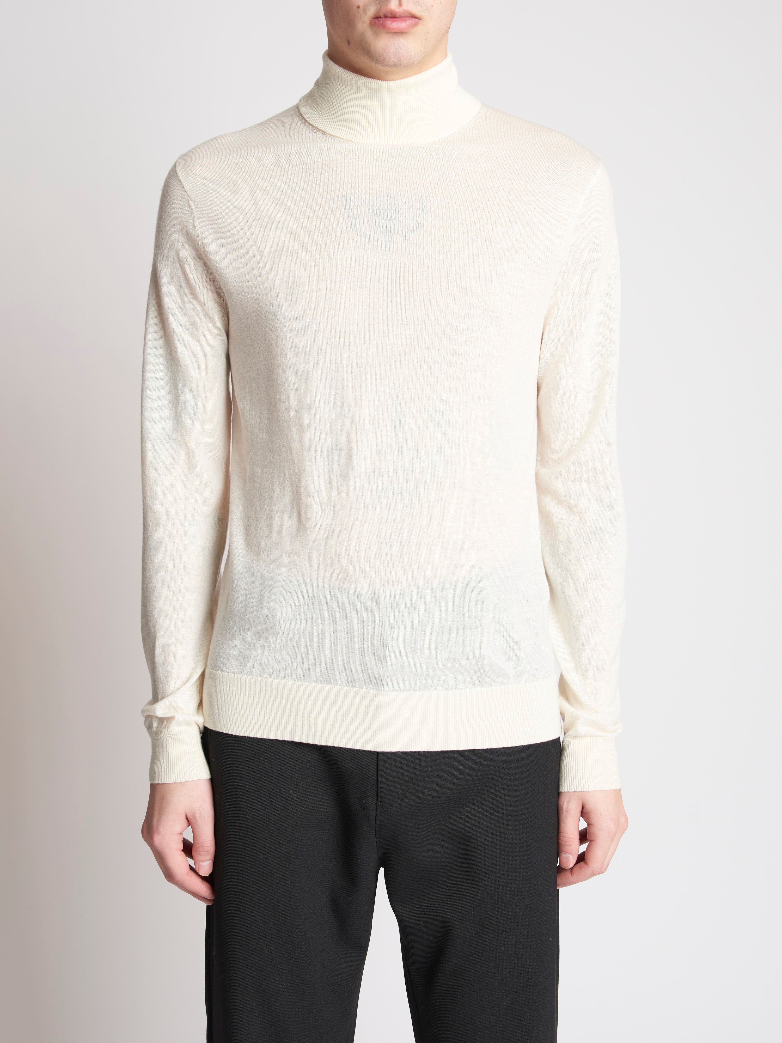 TIGER OF SWEDEN Nevile Pullover in Ivory T68915057 | eightywingold 