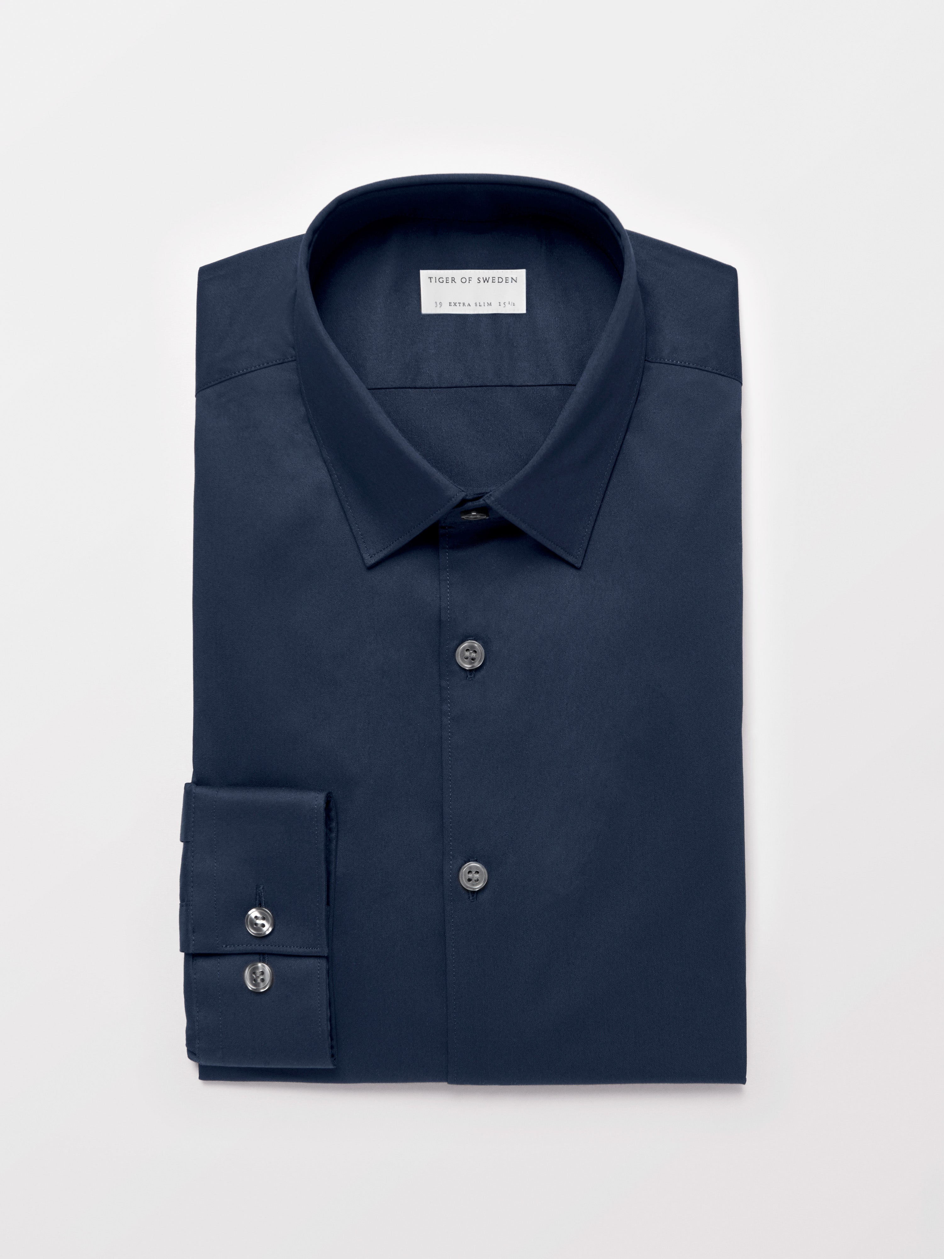 TIGER OF SWEDEN Filbrodie Shirt in Blue T68997004Z | eightywingold 