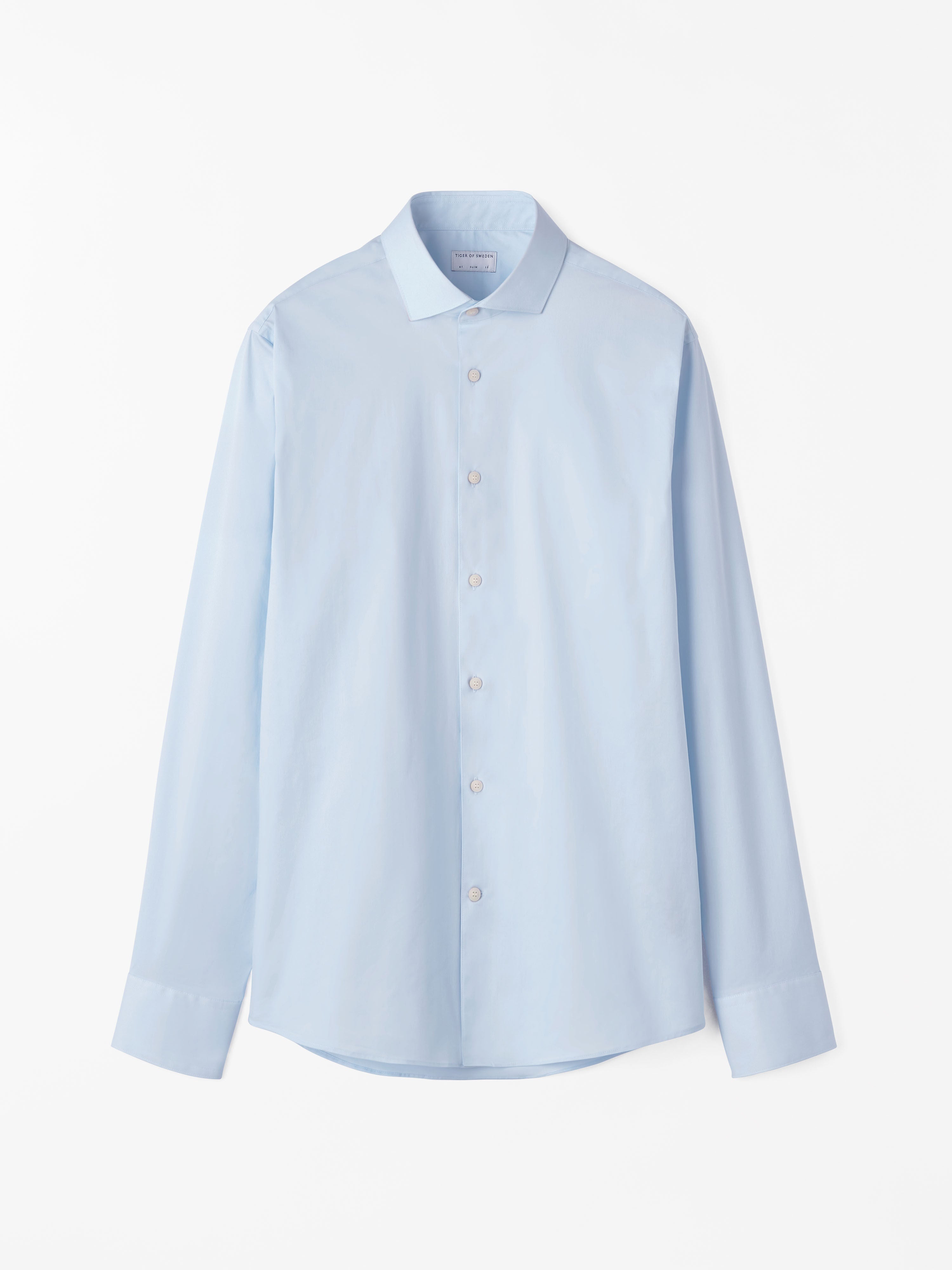 TIGER OF SWEDEN Farrell 5 Shirt in Blue T68997005Z 201-PALE BLUE FROM EIGHTYWINGOLD - OFFICIAL BRAND PARTNER