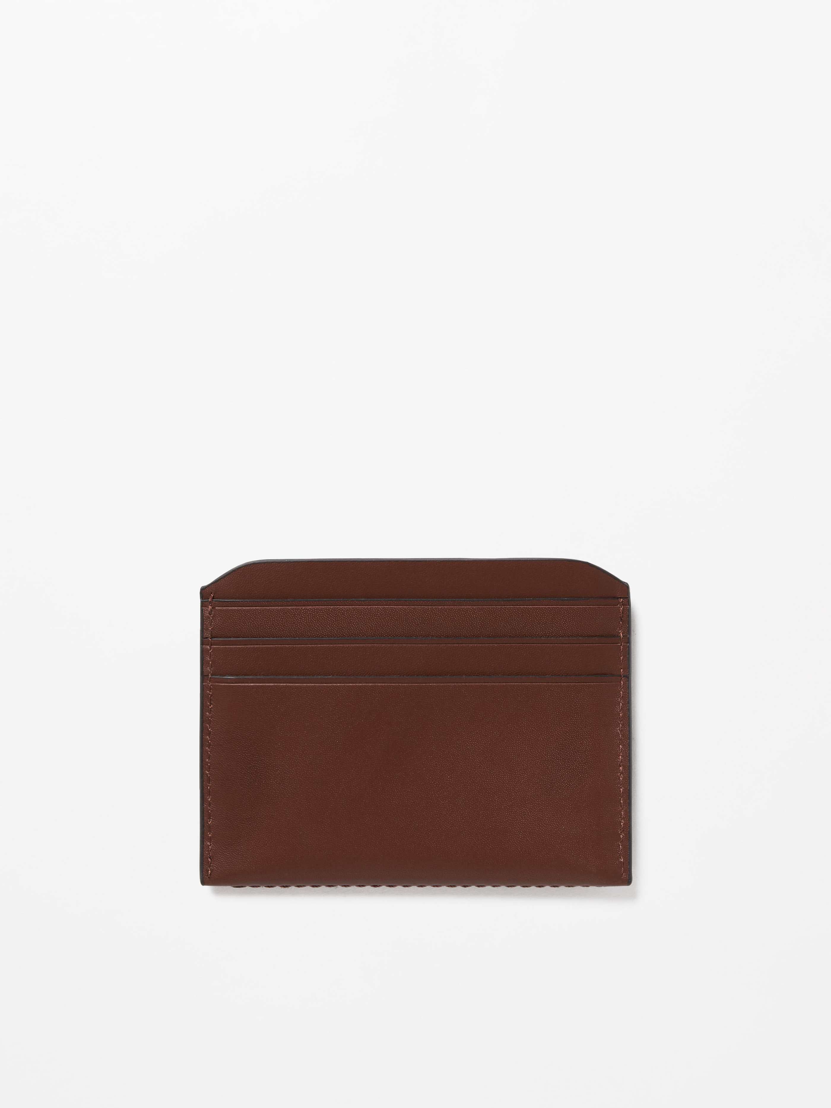 Tiger of Sweden Niam Cardholder T69097051 Brown Smooth Leather |  Shop from eightywingold an official brand partner for Tiger of Sweden Canada and US