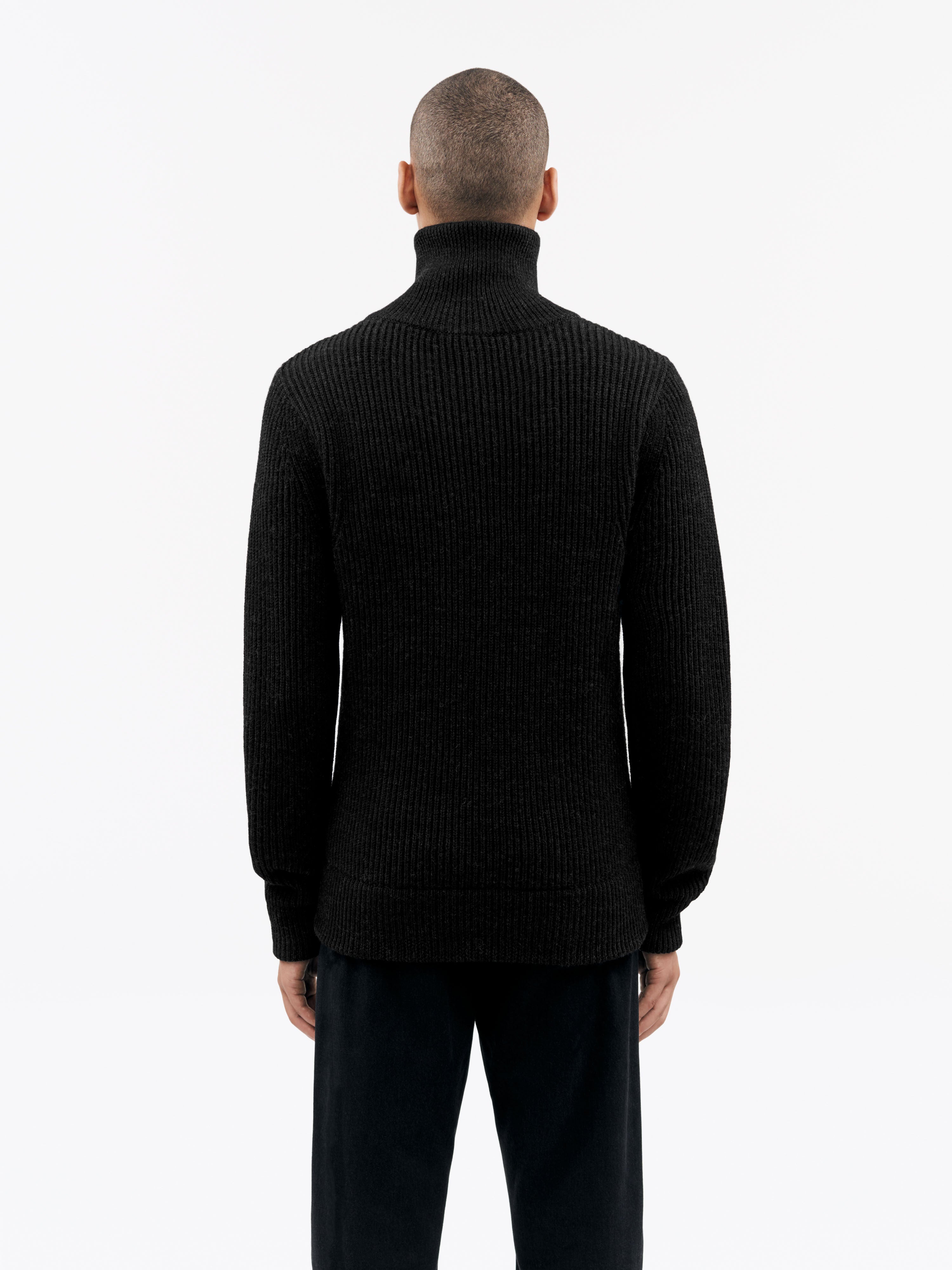 TIGER OF SWEDEN Nymanx Cardigan in Black T69425020 | eightywingold 