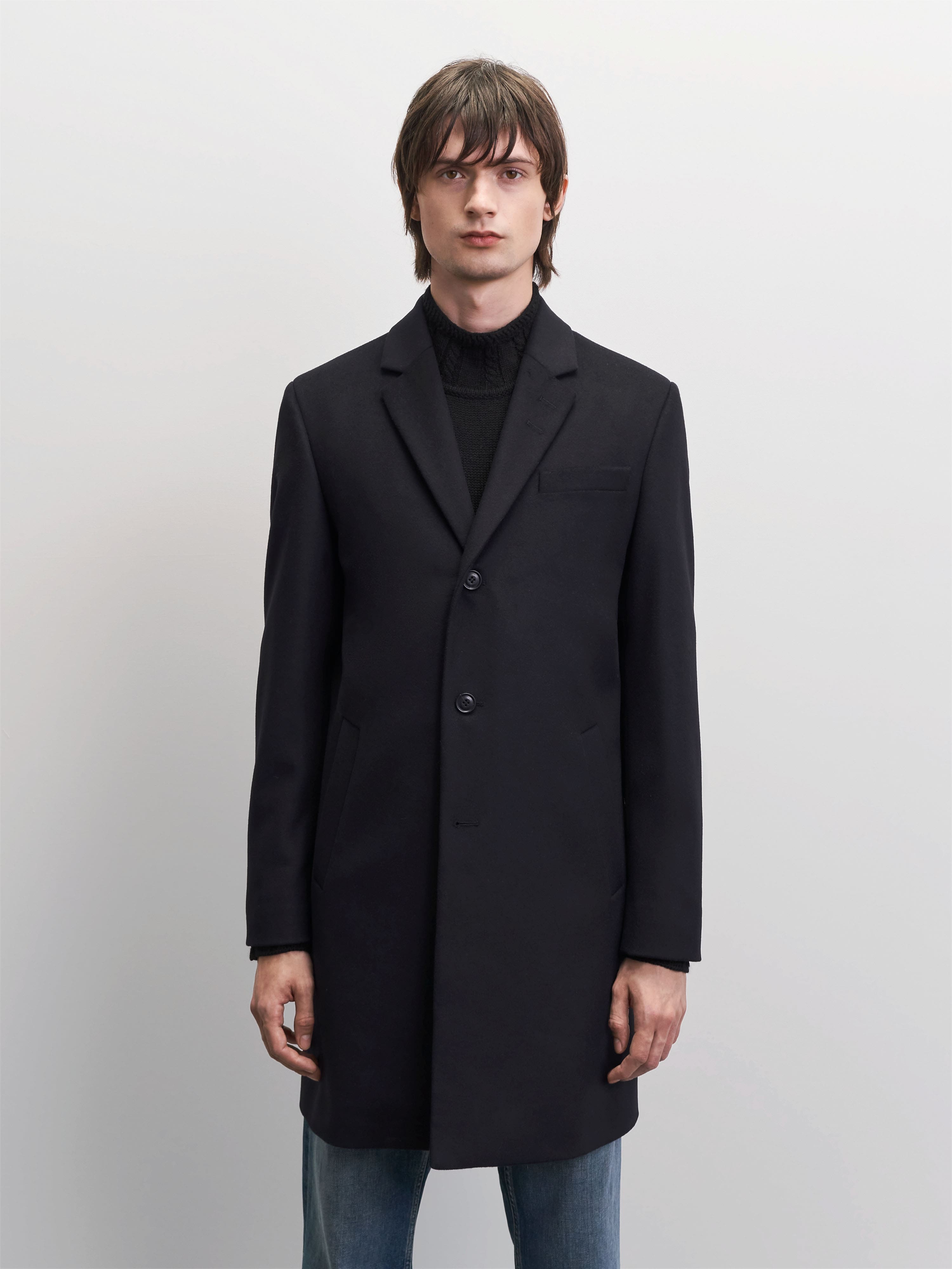 TIGER OF SWEDEN Cempsey Coat in Black T69502012 | eightywingold