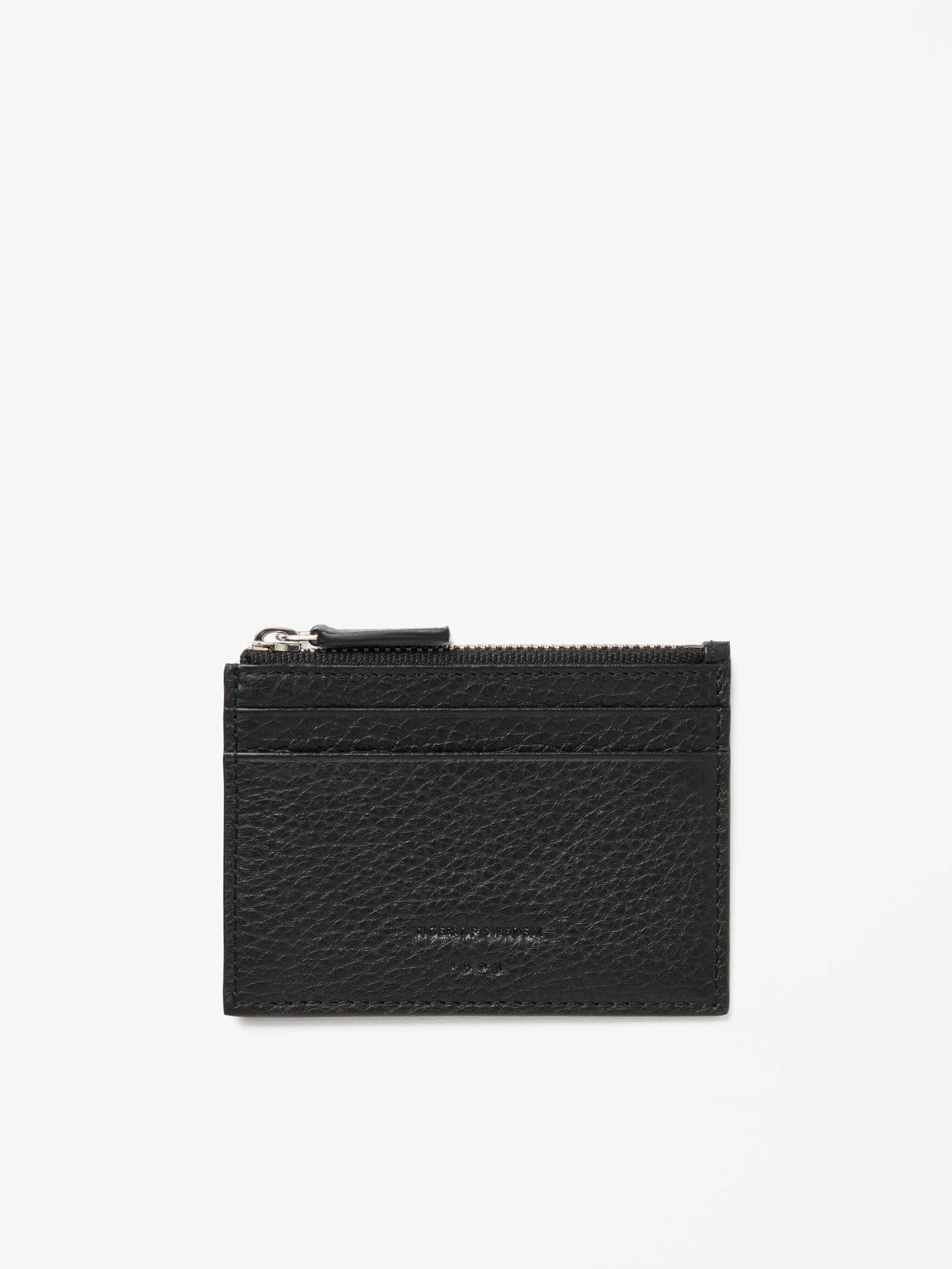 Tiger of Sweden Wahren Wallet T70332101 Black Grainy Leather |  Shop from eightywingold an official brand partner for Tiger of Sweden Canada and US