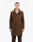 TIGER OF SWEDEN Aleric Coat in Light Brown T70419007 | eightywingold 