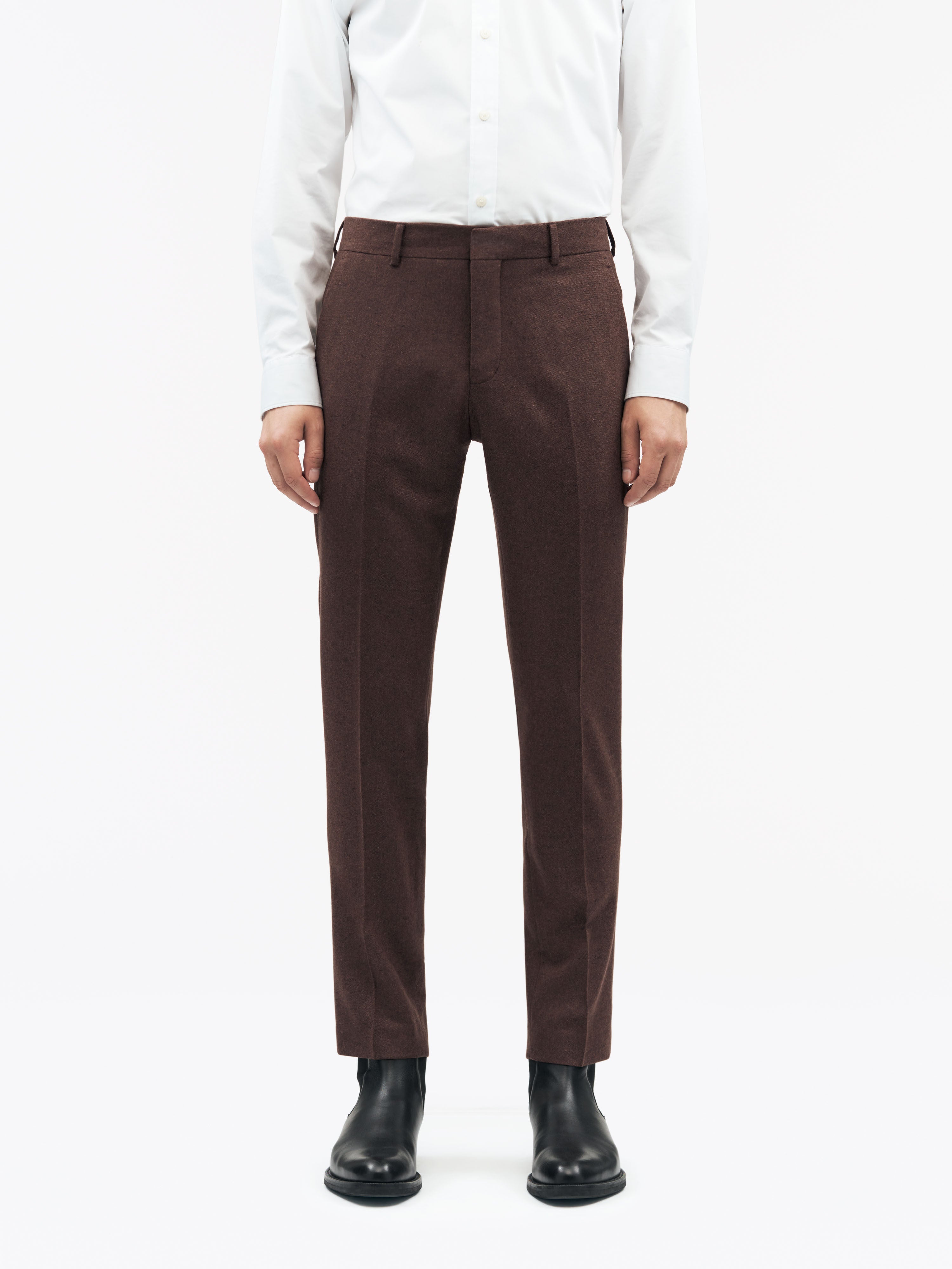 TIGER OF SWEDEN Tenutas Trousers in Brown T71152004 | eightywingold 