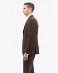 TIGER OF SWEDEN Justins Blazer in Brown T71152005 | eightywingold 