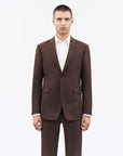 TIGER OF SWEDEN Justins Blazer in Brown T71152005 | eightywingold 