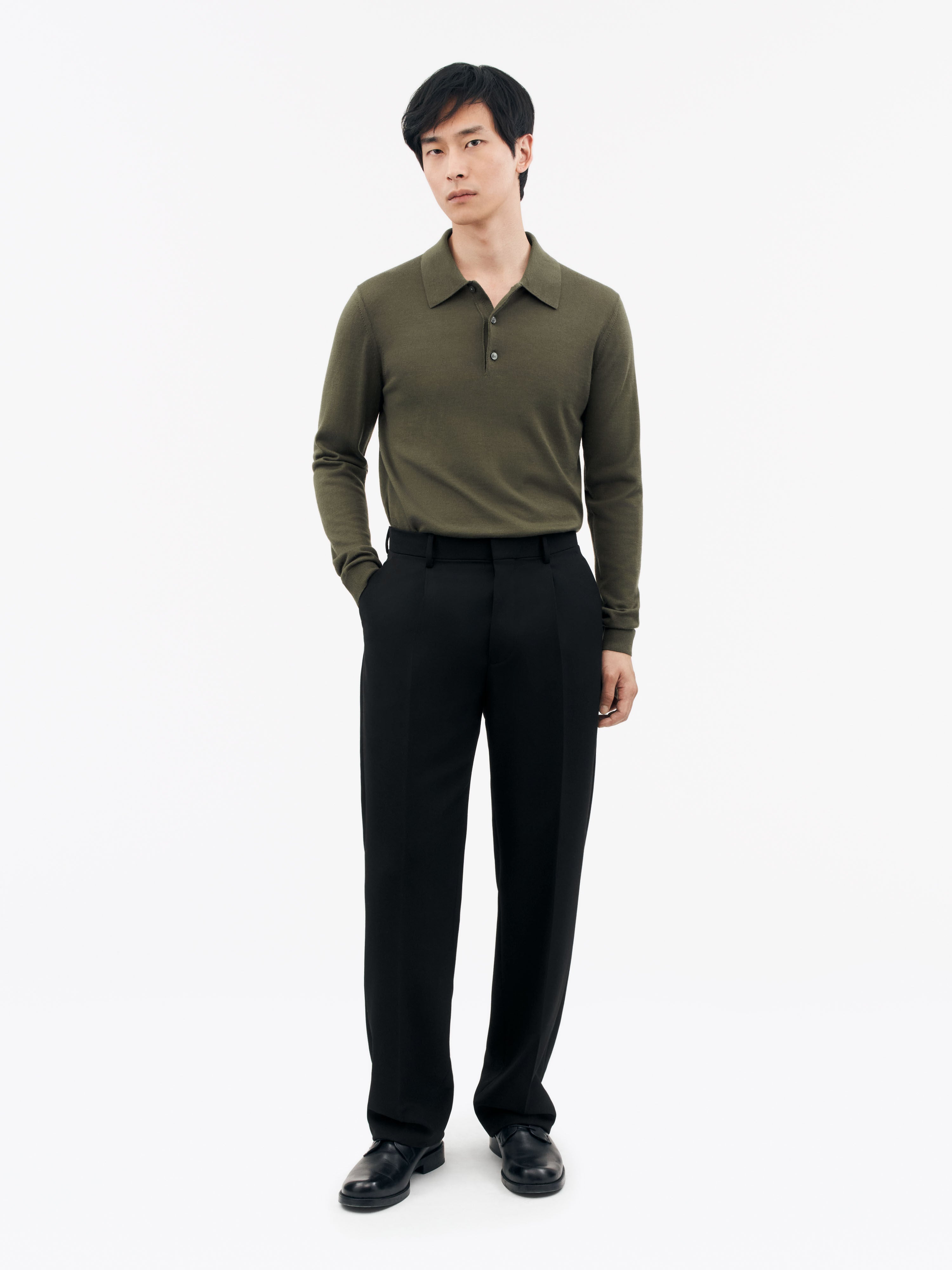 TIGER OF SWEDEN Todne Trousers in Black T72405008 | eightywingold 