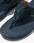 FITFLOP Lulu Glitter Toe-Thongs in Navy X03 | Shop from eightywingold an official brand partner for Fitflop Canada and US.