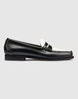 G.H. Bass Larson Weejuns Loafer in Black/White BAZ1W002 | Shop from eightywingold an official brand partner for G.H. Bass Canada and US. 