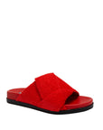 CAVERLEY Larry Terry Slide in Red Terry 22T509C Red Terry FROM EIGHTYWINGOLD - OFFICIAL BRAND PARTNER