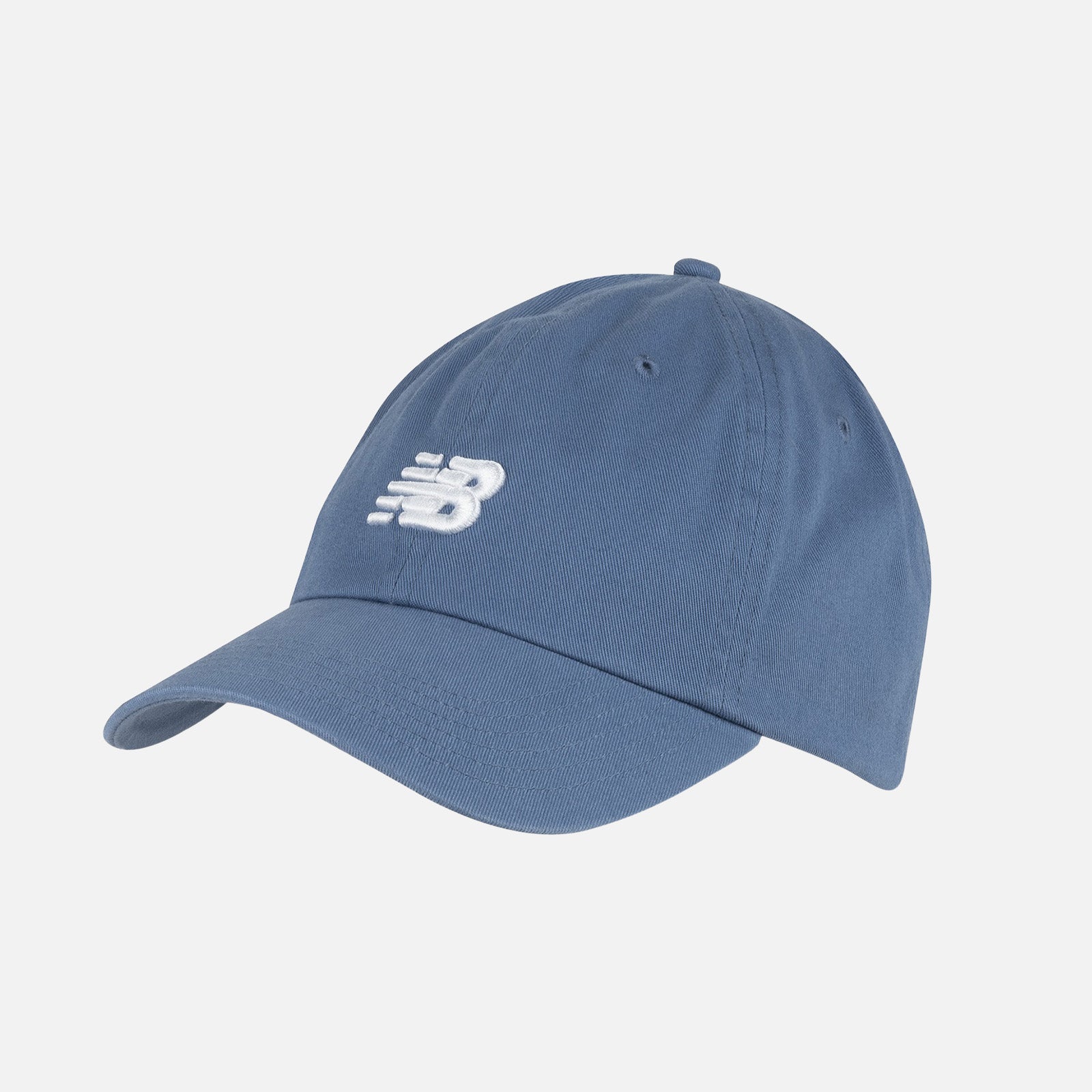 NEW BALANCE 6 PANEL Curved Brim NB Classic Cap in Mercury Blue LAH91014 O/S MERCURY BLUE FROM EIGHTYWINGOLD - OFFICIAL BRAND PARTNER