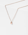 Hara Tiny Heart Pendant Necklace in Rose Gold | eightywingold - official partner of Ted Baker
