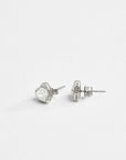 Han Crystal Heart Earring in Silver | eightywingold - official partner of Ted Baker