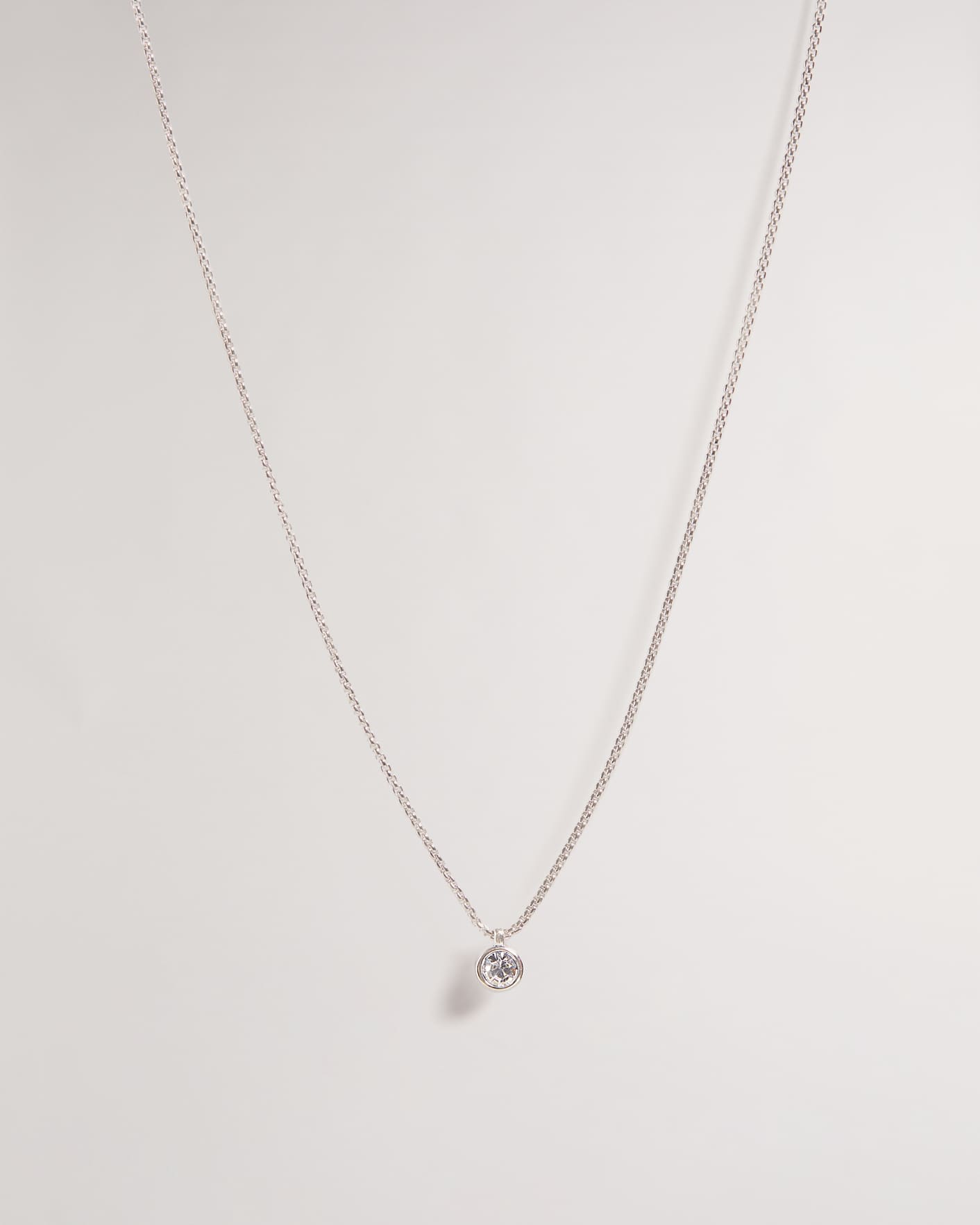Sinnina Crystal Necklace in Silver | eightywingold - official partner of Ted Baker