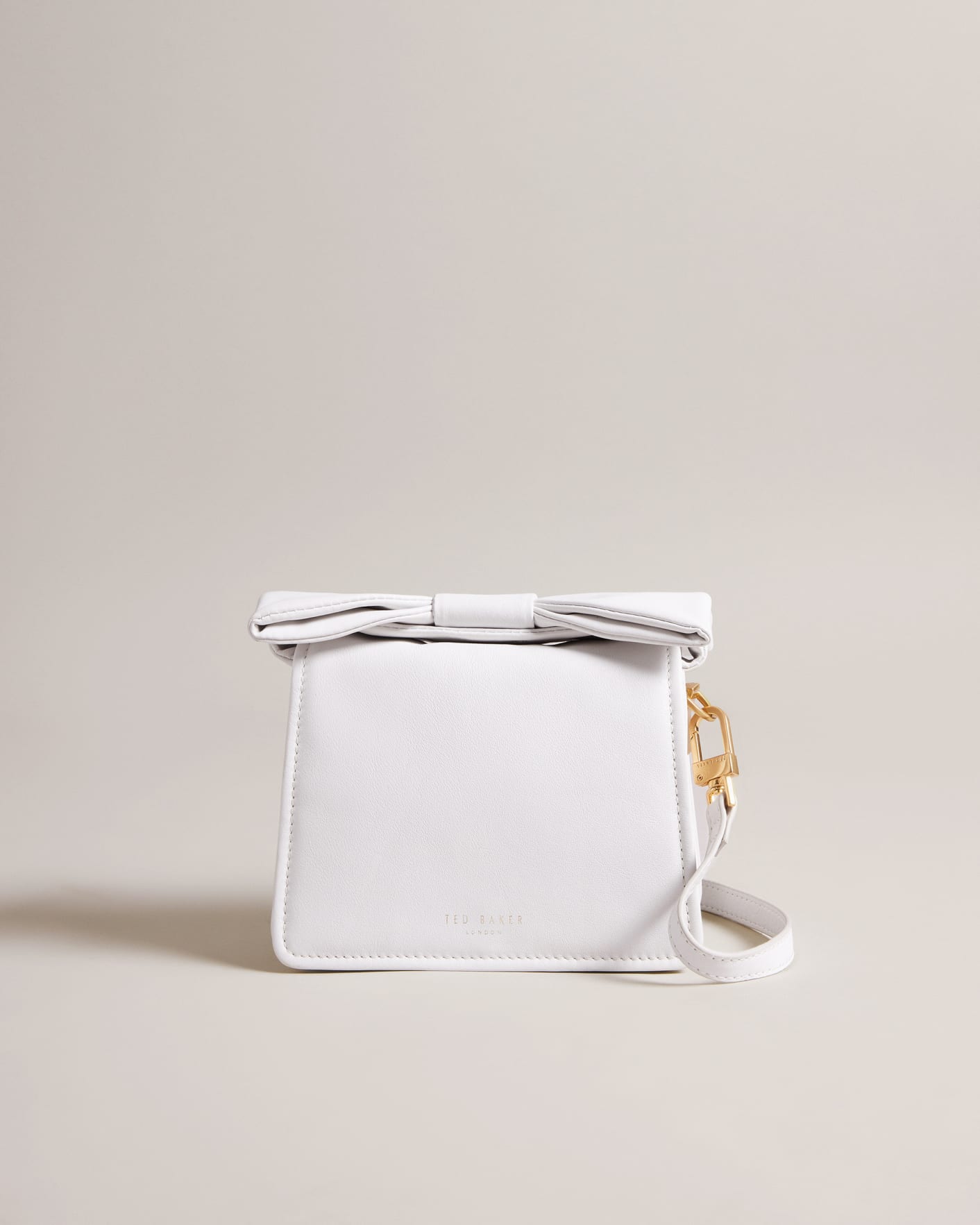 Niasina Mini Cross Body Bag in White