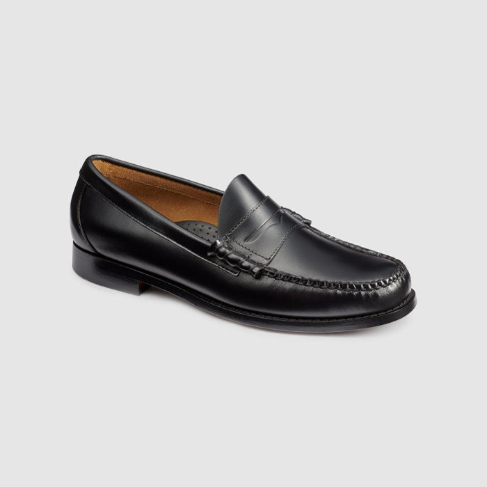 G.H. Bass Larson Weejuns Loafer in Black BAZ1W002 | Shop from eightywingold an official brand partner for G.H. Bass Canada and US. 