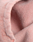 Pullover Hooded Sweatshirt in Dusty Rose