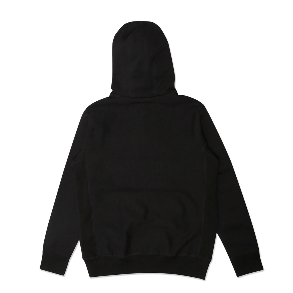 Pullover Hooded Sweatshirt in Black