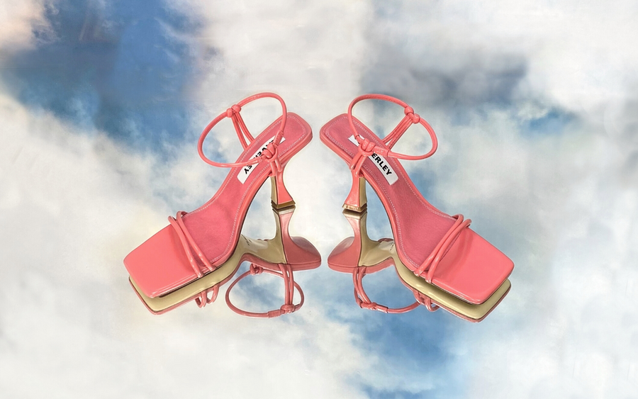 CAVERLEY Kolt Heel in Flamingo Pink 23S508C Flamingo Pink FROM EIGHTYWINGOLD - OFFICIAL BRAND PARTNER