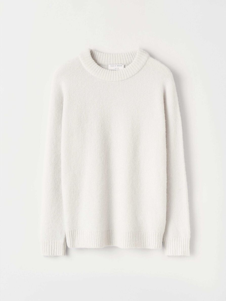 TIGER OF SWEDEN Gwynn A Pullover in Off White S69898020| eightywingold