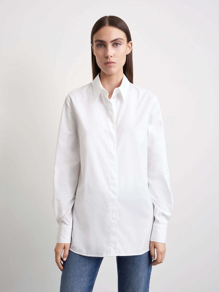 Narkisa Shirt in White