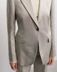 Tiger of Sweden Narina Blazer in Light Taupe S70030014 1Y1 FROM EIGHTYWINGOLD - OFFICIAL BRAND PARTNER