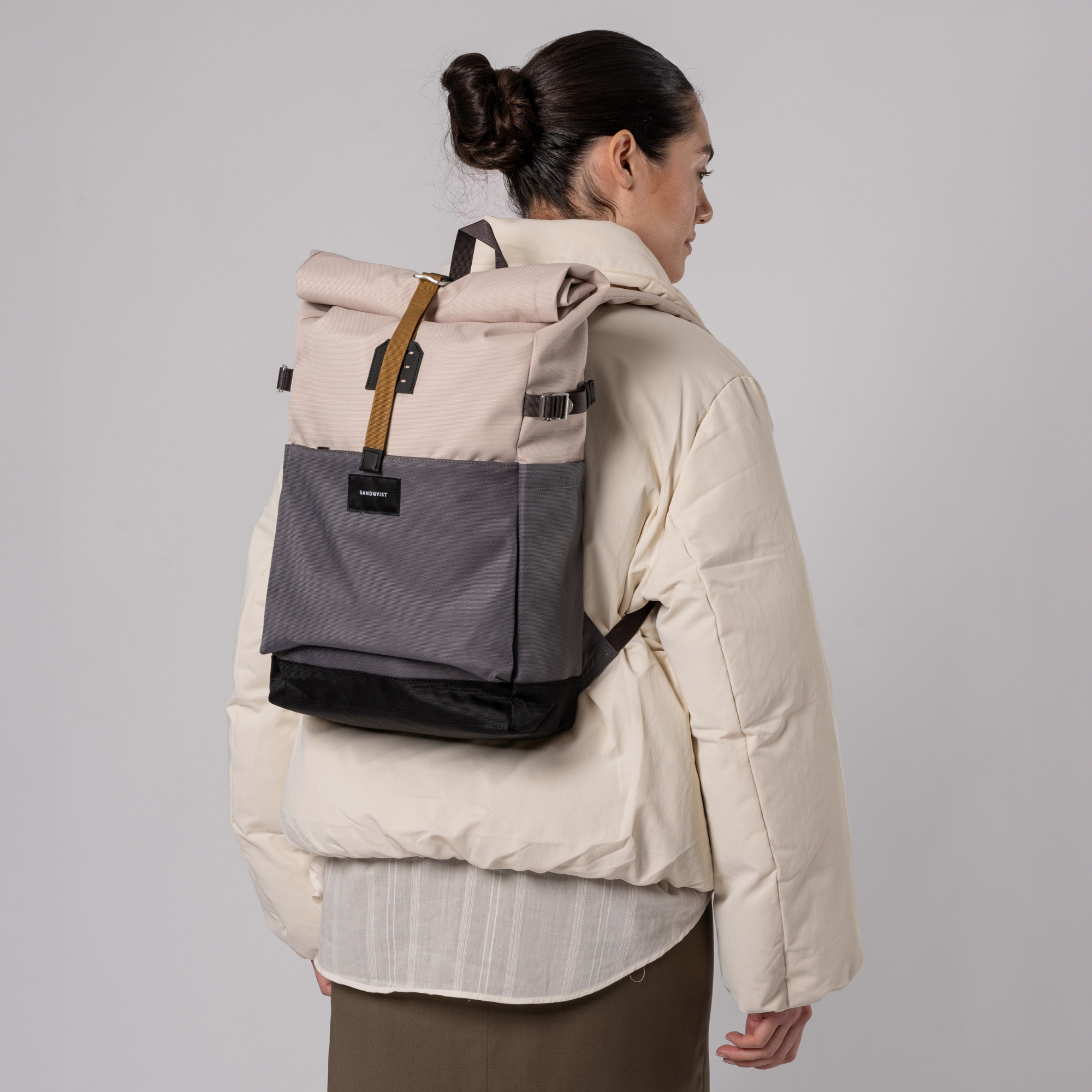 Sandqvist Ilon Backpack in Stone SQA2333| Shop from eightywingold an official brand partner for Sandqvist Canada and US. 